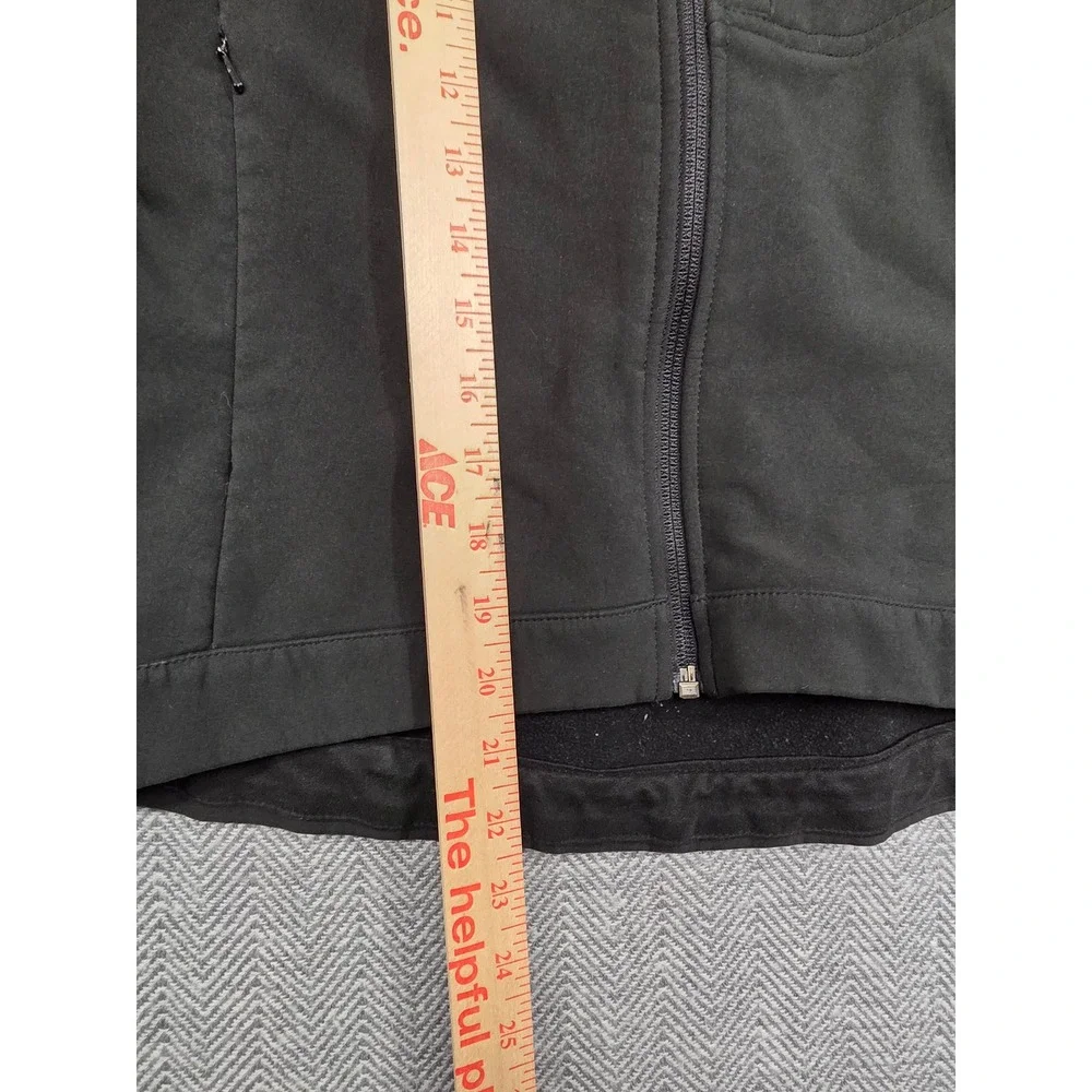The North Face Apex Bionic Softshell Jacket‎ Mens Black Full Zip Windproof Small